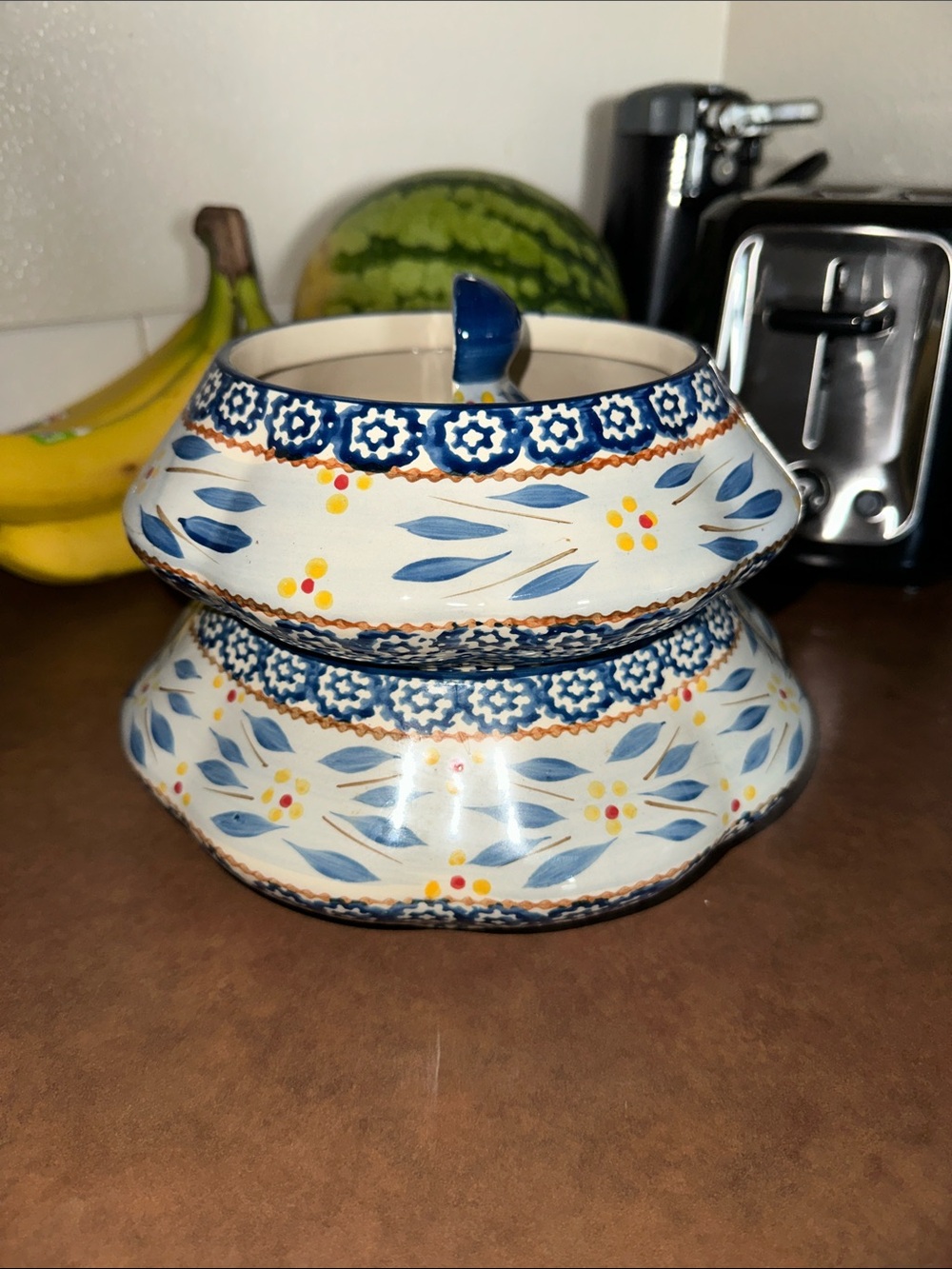 Temp-Tations Bakeware Old World Blue Christmas Tree replacement pieces.
